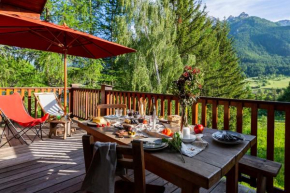 La Cabane de Serre-Chevalier, dans un esprit chalet, commune de Le Monêtier-les-Bains Le Monêtier-Les-Bains